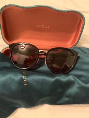 Gucci sunglasses woman's GG0077SK | eBay