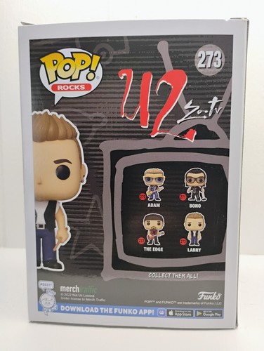 Funko Pop! Rocks - U2 - ZooTV - Larry #273 NEW**** - Picture 4 of 4
