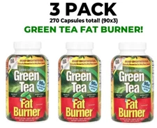 Applied Nutrition, Green Tea Fat Burner, 3 PACK, 90 Fast-Acting Liquid Soft-Gels