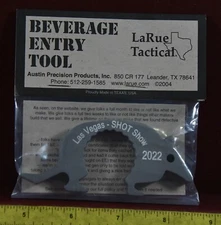 LaRue Tactical Lot Dillo Beverage Entry Tool 2022 SHOT SHOW New