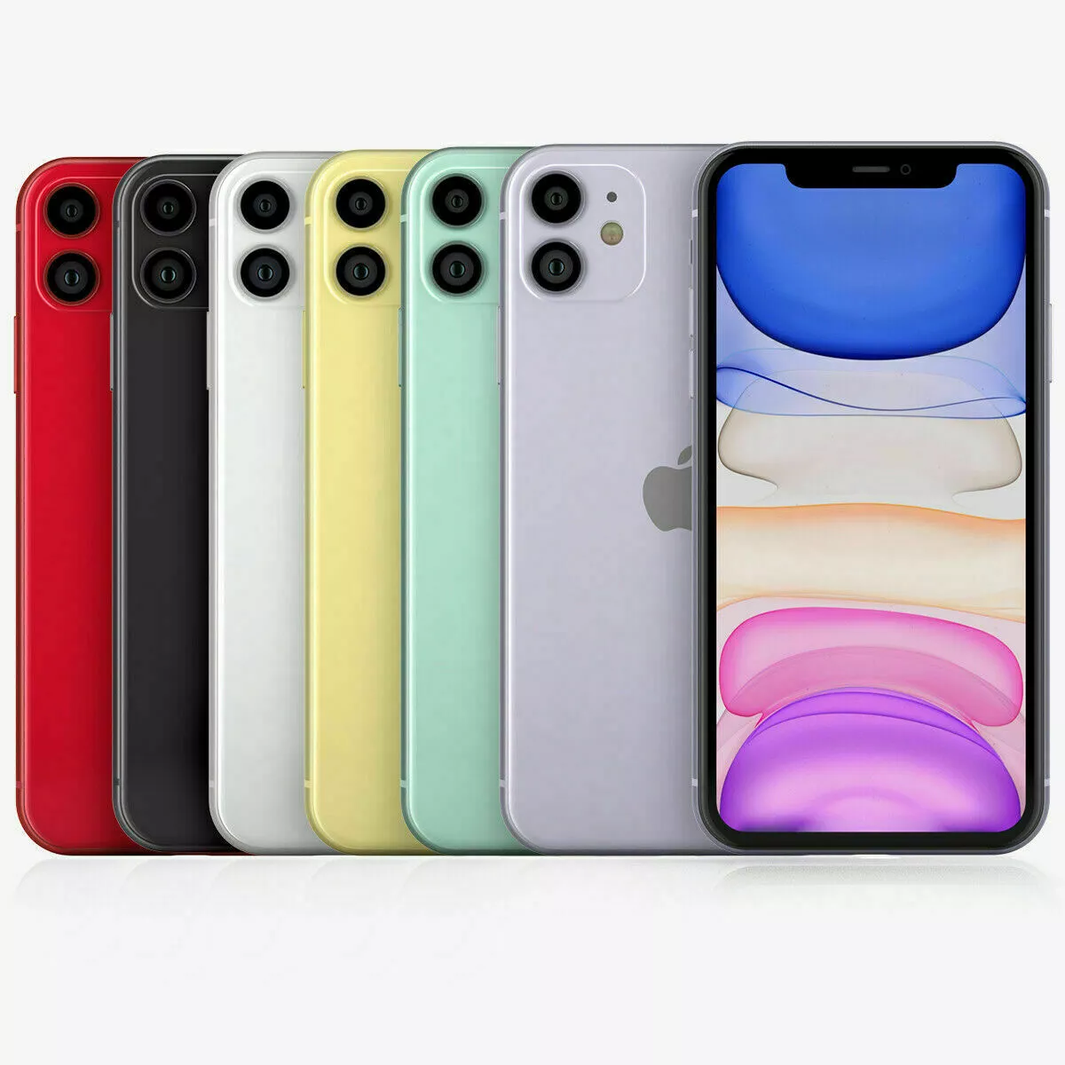 Apple iPhone 11 -64GB - All Colors - (Unlocked) - C Stock | eBay