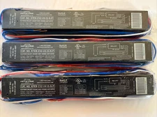 Lot of 3 Keystone Fluorescent Light Ballast -KTEB-232-UV-IS-N-P : New/Sealed