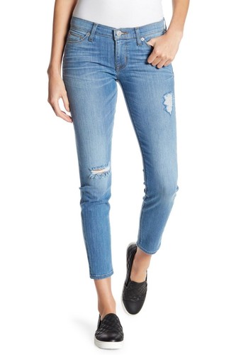 HUDSON JEANS Krista Crop Super Skinny 