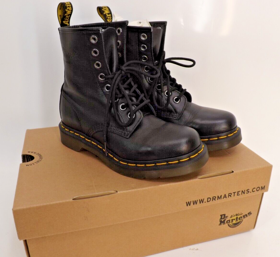 Dr DOC Martens 1460 Smooth 'Black' Leather boots Women's Size