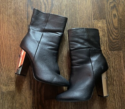 black booties size 9