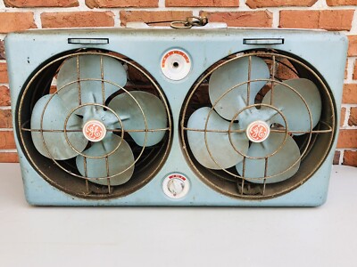 ヴィンテージ General Electric社製　iron扇風機 Vintage General Electric Industrial Metal Double Box Fan AS-IS | eBay