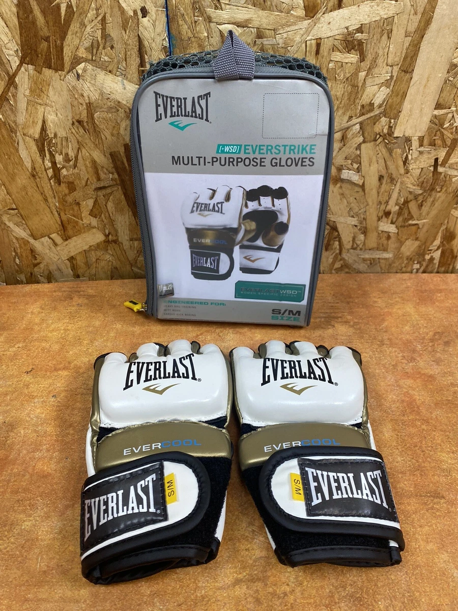 White and gold cheap everlast boxing gloves