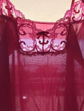 MAIDENFORM CAMI TANK Top Camisole Sweet Nothings Vtg 80s Pink Lace Sz 34 ILGWU