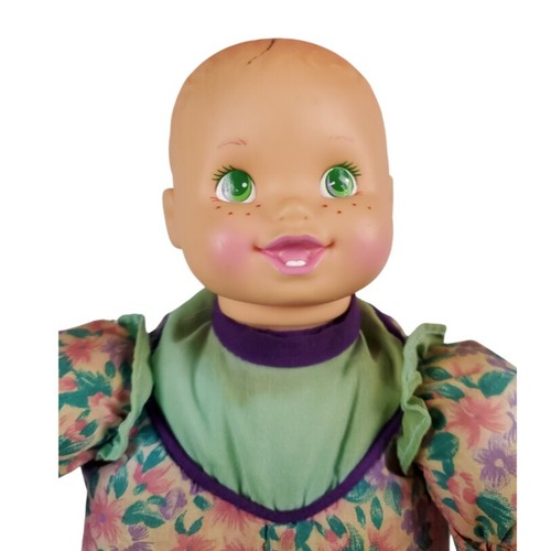 Vintage Kinder-Garten Babys Up and Away Baby Puppe Stofftier grüne Augen - Bild 2 von 10