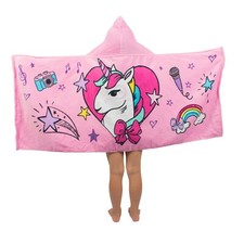 Jojo Siwa Kids 24" x 50" Hooded Towel Wrap - W4640009416