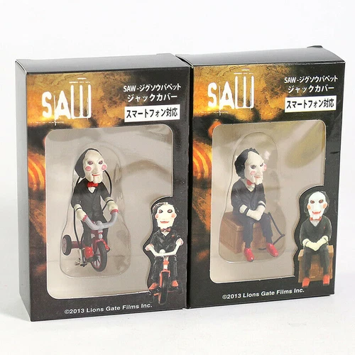 Horrorfilm Säge Billy Mini PVC Figur Horror Puppen Deko Kinder Spielzeug - Bild 13 von 16