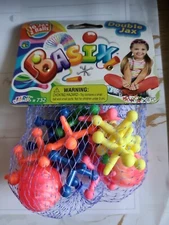 Double Jax Toy with Two Balls Jacks Game - Jacks Game For Ages 4 and up