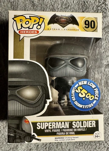 Funko Pop! Superman Soldier - 90 -  Batman VS Superman