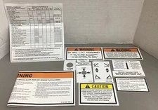 JLG Various Decals For Gradall 544D-10 Telehandler (b381)