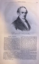 1852 Politician Daniel Webster Marshfield Farm