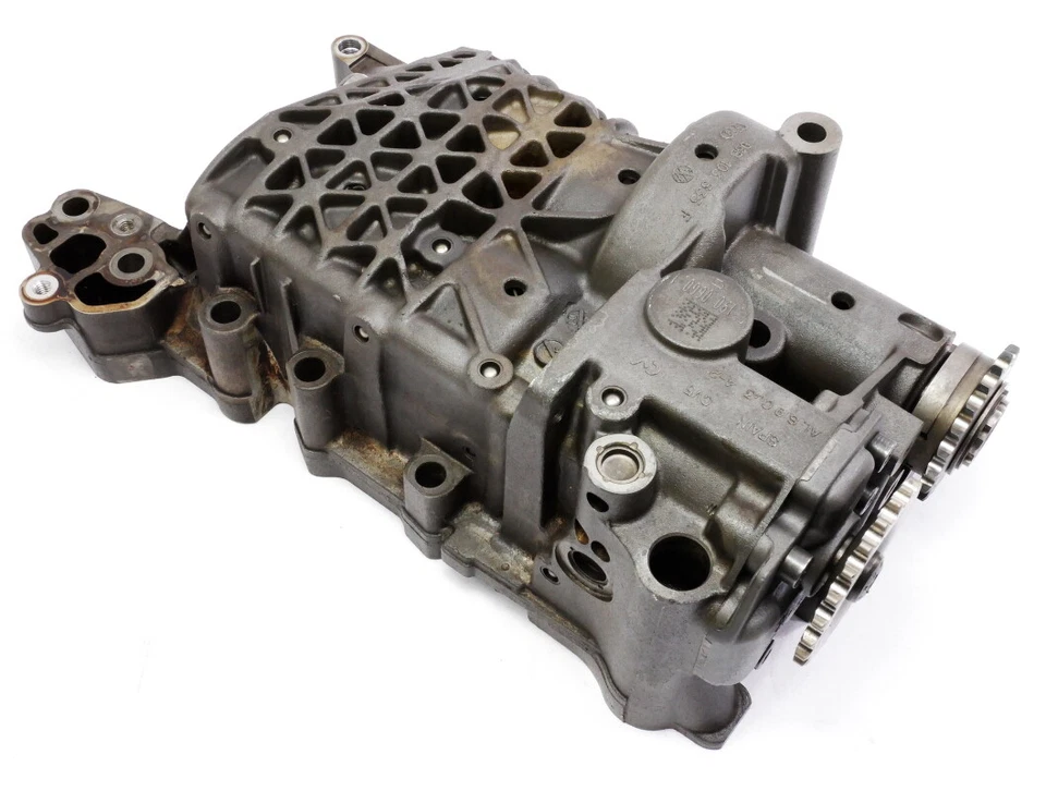 Oil Pump 05-10 VW Jetta GTI Passat B6 Audi A3 A4 TT 2.0T FSI BPY ~ 06B 103 535 F - Image 2 of 4