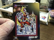 1992 SKYBOX MARVEL UNIVERSE SERIES 3 # 124 OMEGA RED
