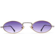 NOS Vintage TIFFANY TJ23 Sunglasses - Italy '80S - 23K Gold Plated / Platinum