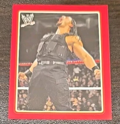2013 Topps WWE Icons Stickers #159 Roman Reigns RC Shield OTC