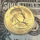 1957-P Silver Benjamin Franklin Half Dollar - GEM - Proof Like Blazer