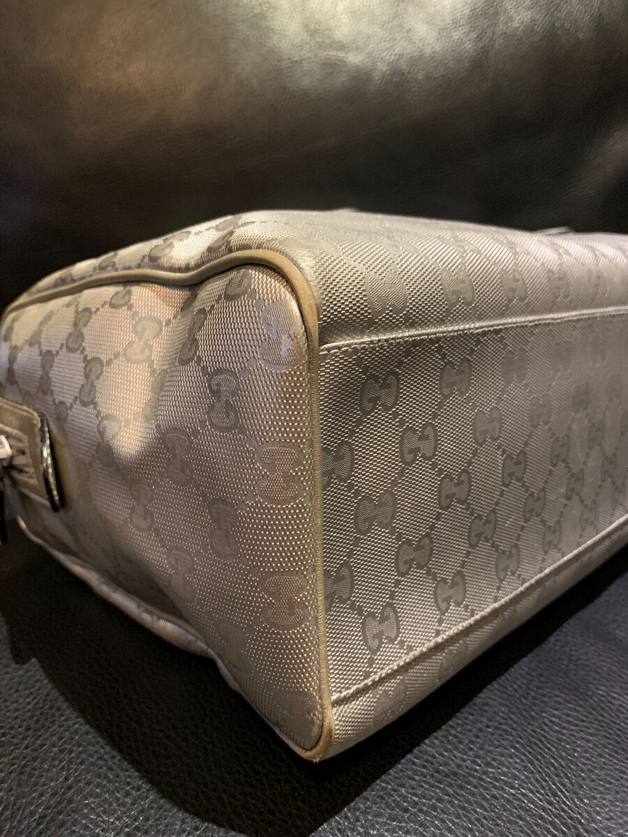 Authentic Gucci Handbag PVC Leather Shoulder Bag Imprime Authentic Gucci Handbag PVC Leather Shoulder Bag Imprime