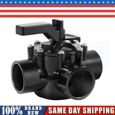 4715 3-Port 1-1/2 to 2" Positive Seal NeverLube Valve for 1-1/2" and 2" PVC Pipe