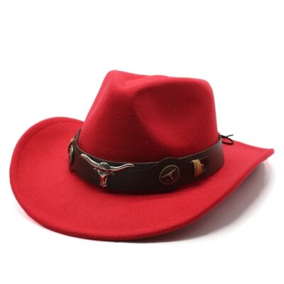 Unisex Suède Cowboyhoed Western Stijl Cattleman Hoed met Afneembare