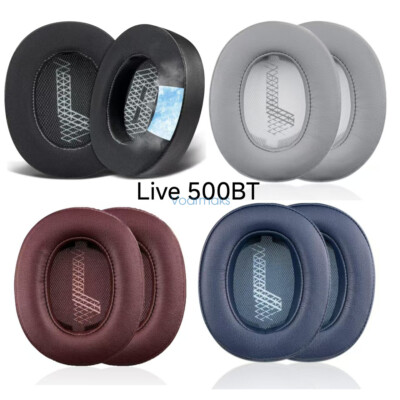 Replacement Cooling Gel Ear Pads Headband Cover for JBL LIVE500BT 500 Headphones