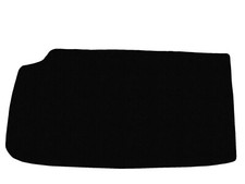 Kofferraummatte Velour f&uuml;r Mercedes SL R107 cabrio 1971-1989, Schwarz x14 Rand