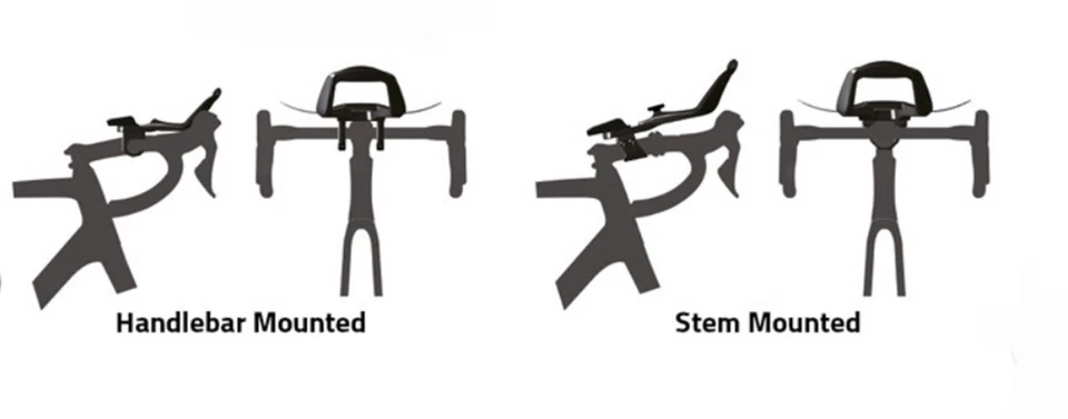 Controltech Sirocco Mini Clip-on Carbon Aerobar Time Trial Triathlon STEM 19 KIT - Image 4 of 4