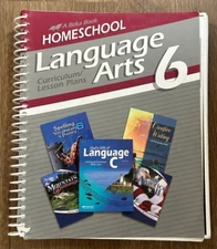 Abeka Homeschool Language Arts 6 Curriculum Lesson Plans, 2nd ed. (2011)