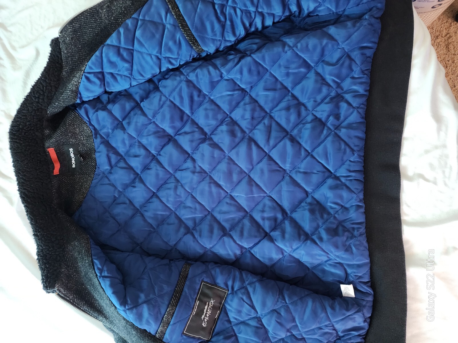 bonobos bomber Wool jacket Medium - image 4