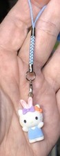 Hello Kitty Charm Phone Zipper Pull  Keychain Add On Attachment 
