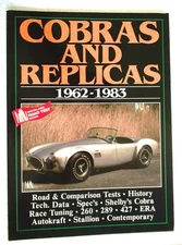 COBRAS AND REPLICAS 1962-1983 R. M. Clarke Motorbooks International VG
