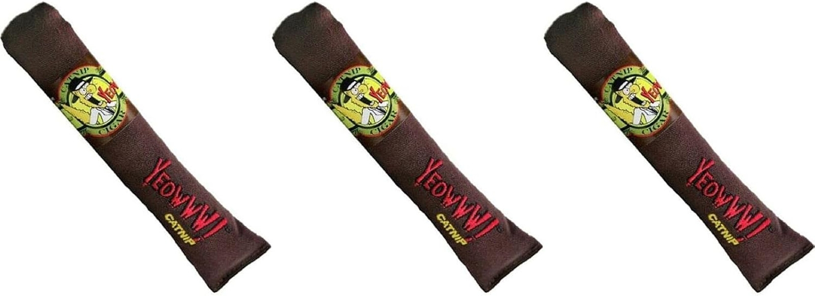 Yeowww! Catnip Cigar 3 PACK - Trattamento VIP per il tuo Gatto
