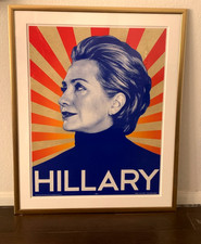 Rare Original Hillary Clinton 2008 Presidential Campaign Poster Ltd. Ed.