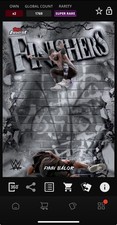 DIGITAL TOPPS WWE SLAM Finn Balor FINEST 25 SUPER RARE FINISHERS Read
