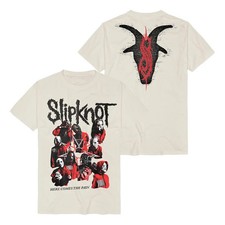 Slipknot T-Shirt Herren Here Comes The Pain natur Band-Merch, Bands, Horror
