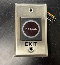 Steel No Touch Infrared Exit Button Door Release Switch Access Control 12-24V