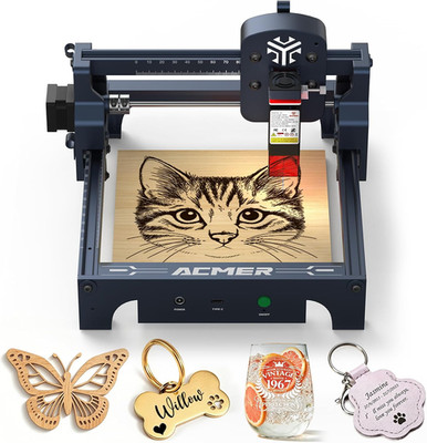 ACMER S1 2500mW Laser Engraver, Portable Cutter & Engraving Machine for Beginner
