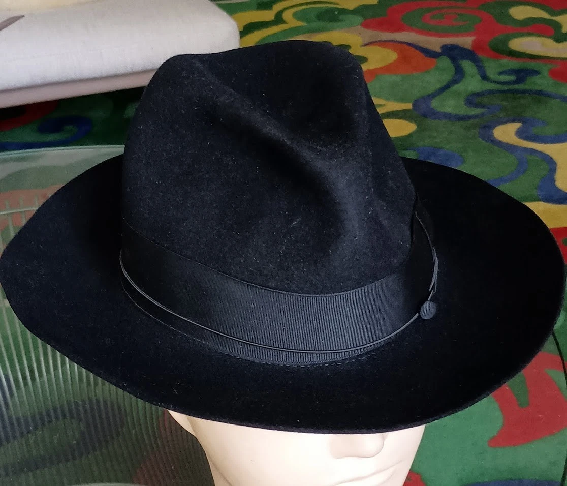 Borsalino Fedora Men's 7 3/8 Size for sale | eBay