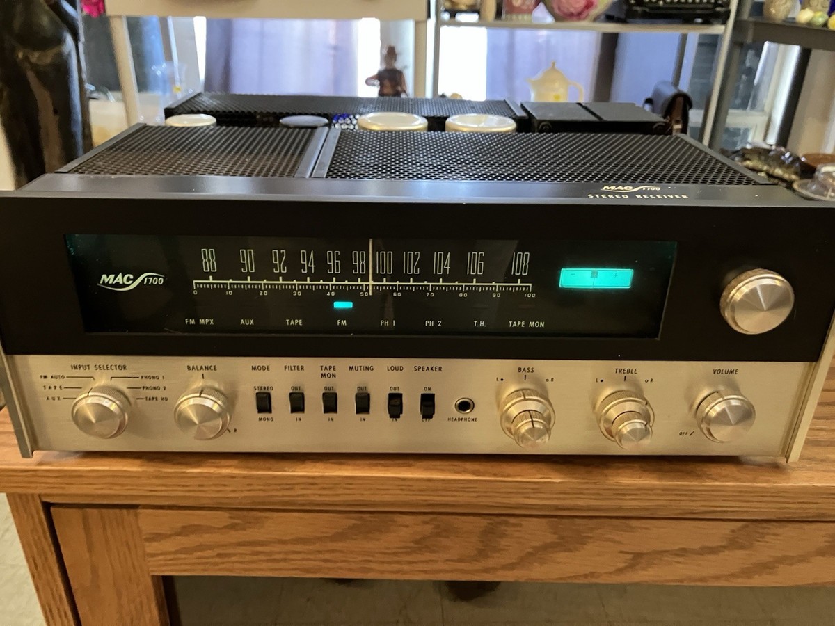 McIntosh MAC 1700 Stereo Receiver for sale online | eBay