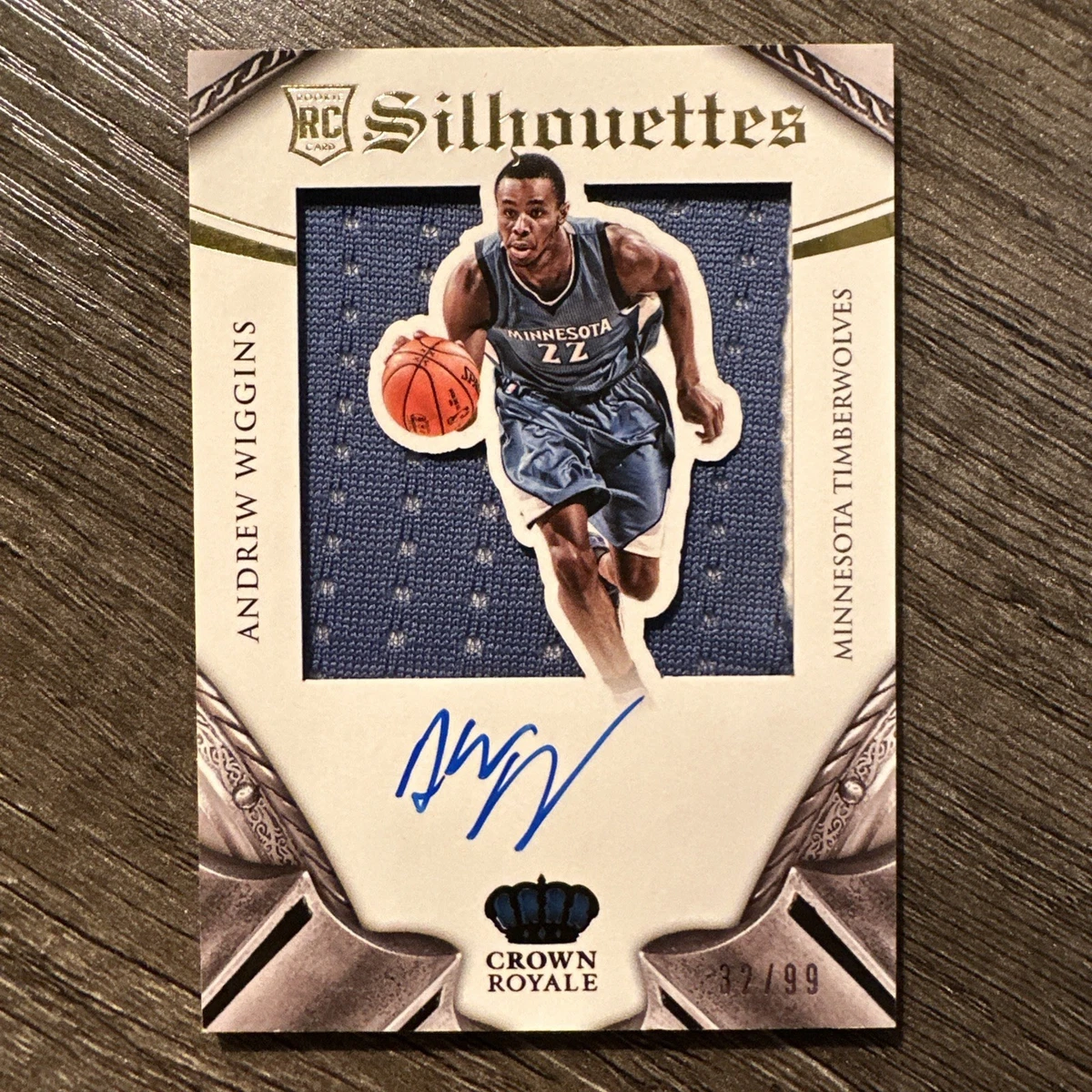 25+ Andrew Wiggins Sports Trading Card Singles Rookie Basketball