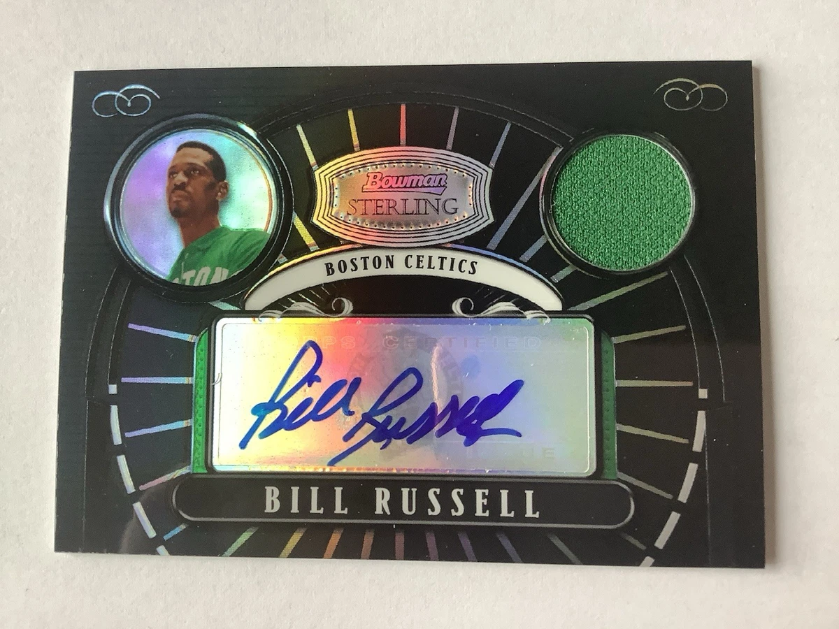 Topps Bill Russell Basketball Serial Numbered Sports Trading Cards