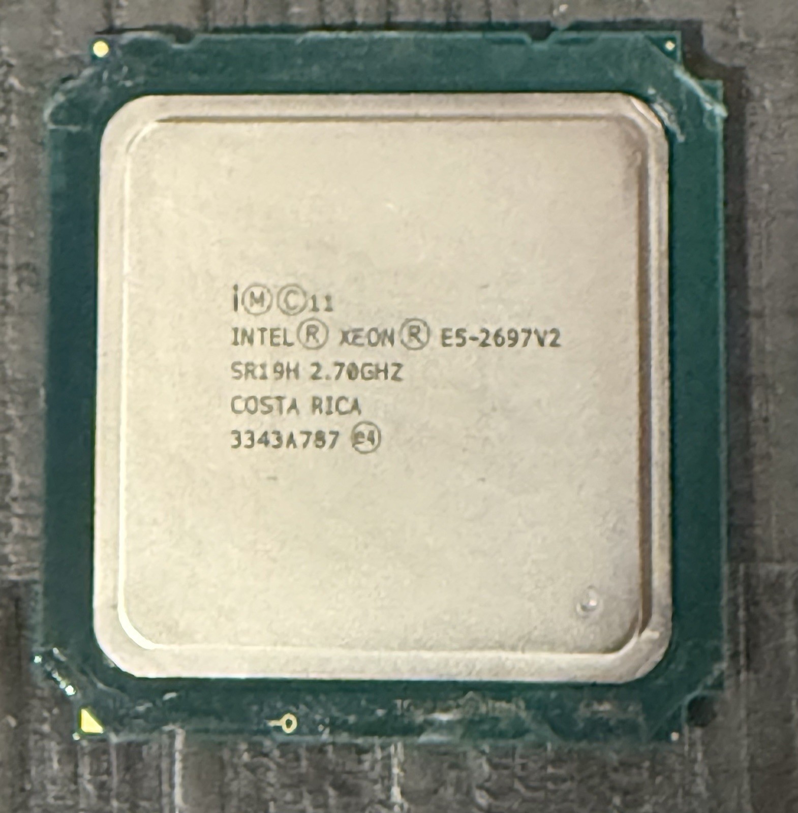 INTEL Xeon E5-2697V2 SR19H 2.70 GHz 30 MB 130 W LGA2011 Processor