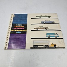 Vintage 1963 Chevrolet Customer Feature Accessories Chevy Catalog Vintage 1963 Chevrolet Customer Feature Accessories Chevy Catalog