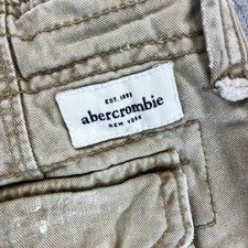 Abercrombie Fitch vintage Cargo shorts Youth boyGirl 10-26 waist heavyweight