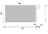 Mahle Kondensator Klimaanlage Premium Line AC 941 000P FüR Ford Focus 3 MAX 2