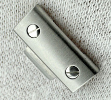 CARTIER SANTOS Galbèe acciaio maglie bracciale in acciaio 16mm nuove