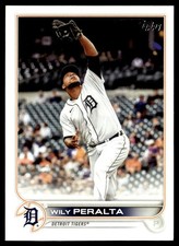 2022 Topps Wily Peralta Detroit Tigers #653